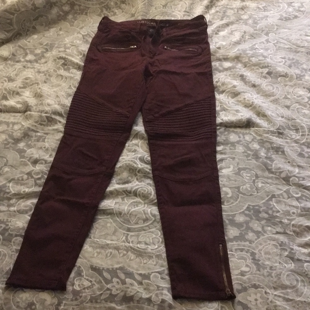American eagle moto jeggings